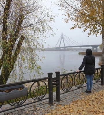 П&#039;ятниця в Києві буде похмурою та прохолодною: прогноз на 25 жовтня