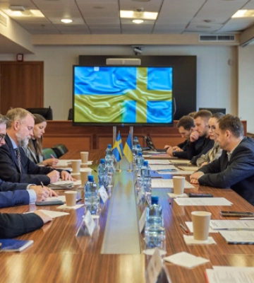 Швеція впроваджує багаторічну програму підтримки економіки України