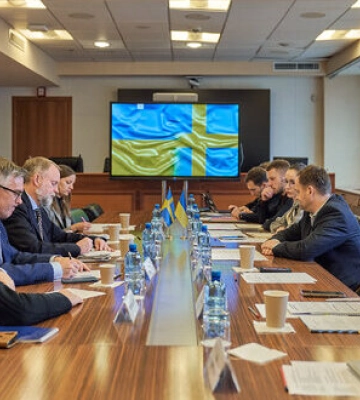Швеція впроваджує багаторічну програму підтримки економіки України
