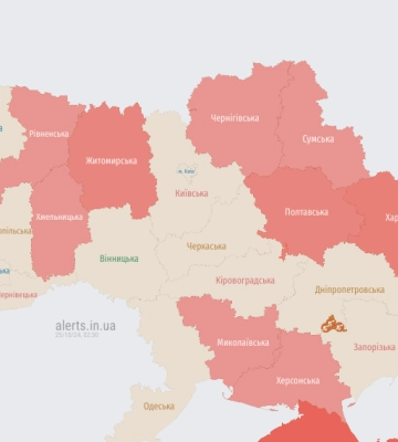 Повітряна тривога розірвала осінню нічну тишу на Львівщині