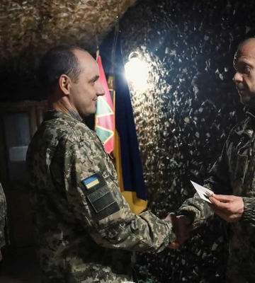 Начальник Південного регіонального управління ДПСУ вручив відзнаки херсонським прикордонникам