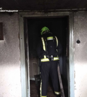 На Кіровоградщині горів житловий будинок