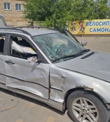 Армія рф атакувала з дрона цивільне авто на Херсонщині, є поранений