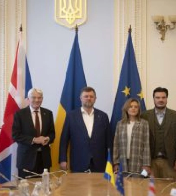 Перший заступник Голови Верховної Ради України Олександр Корнієнко зустрівся з депутатом Парламенту Великої Британії Ендрю&amp;hellip;