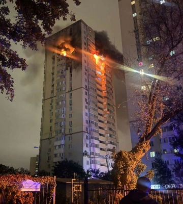 У Соломʼянському районі Києва російський дрон влучив у житловий будинок - Кличко