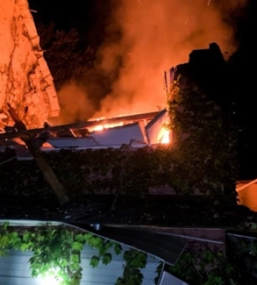 На Київщині внаслідок атаки дронів постраждала дитина, рятувальники загасили дві пожежі