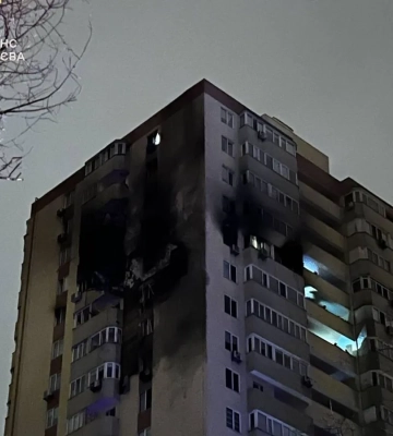 Атака Росії на Київ: через влучання дрона у Солом&#039;янському районі загинула людина, 5 поранені (оновлення)