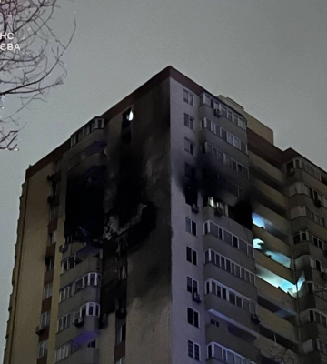Российский удар по Киеву и области: ранены 7 человек, 1 — погиб