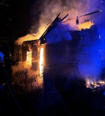 На Волині невідомі особи влаштували пожежу на масиві «Калина»