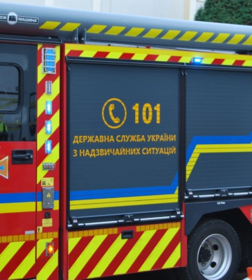 В Івано-Франківську горів баштовий кран