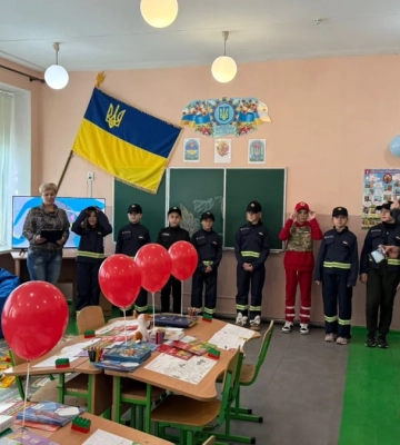 У Миролюбівському ліцеї на Херсонщині відкрили клас безпеки