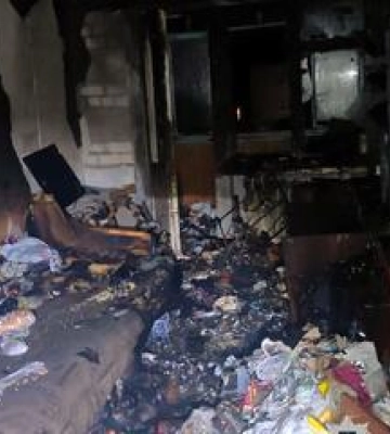 У Горішніх Плавнях, що на Полтавщині, пожежа у квартирі забрала життя людини | Кримінал