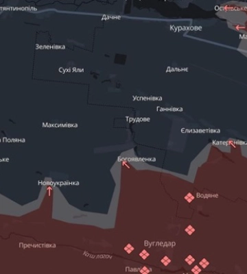 DeepState рассказал о новых продвижениях врага