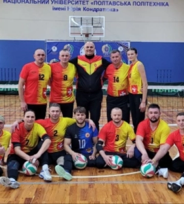 Команда з Рівненщини вперше виборола нагороди на чемпіонаті з волейболу сидячи