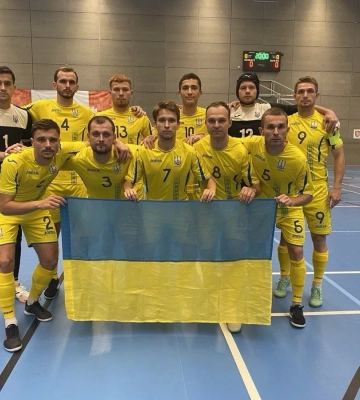 На міжнародному турнірі з футзалу Полтавці у складі збірної України вибороли «золото»