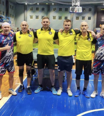 У другому турі відкритого чемпіонату Києва з настільного тенісу команда СК «Група Патріот» здобула три перемоги