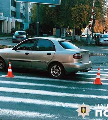 На Полтавщині у ДТП травмовано 72-річну пішохідку: жінка в лікарні