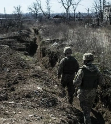 ВСУ начали возводить фортификационные сооружения вблизи Запорожья
