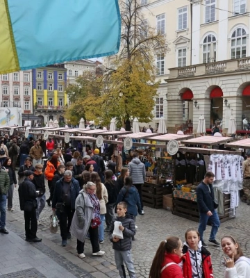У Львові проводять ярмарок ветеранського бізнесу (ФОТО)