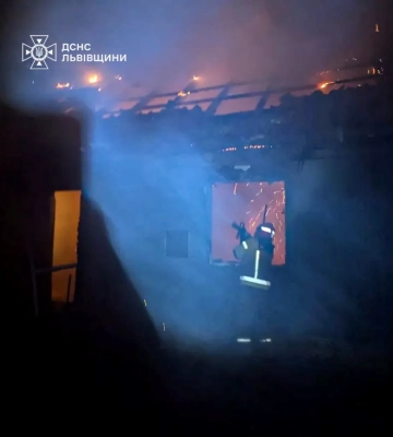 На Львівщині пожежа забрала життя чоловіка