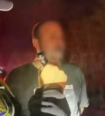 На Львівщині нетверезий водій погрожував патрульним гранатою (ВІДЕО)