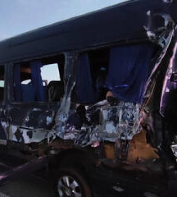 На Полтавщині вантажівка в&#039;їхала в мікроавтобус: травмована 6-річна дитина
