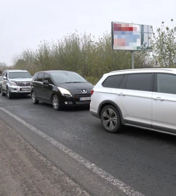 На в'їздах до Луцька під час оповіщення ТЦК утворилися затори