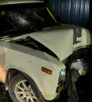 П'яний водій легковика врізався у стовп в Кропивницькому