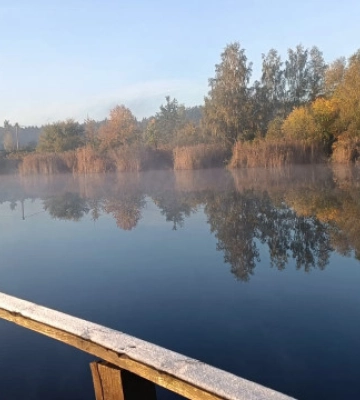У громаді на Волині невідомі понищили пірс на водоймі для відпочинку
