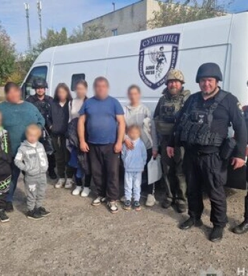 На Сумщині з небезпечних територій вже евакуйовано понад 38,5 тисяч людей