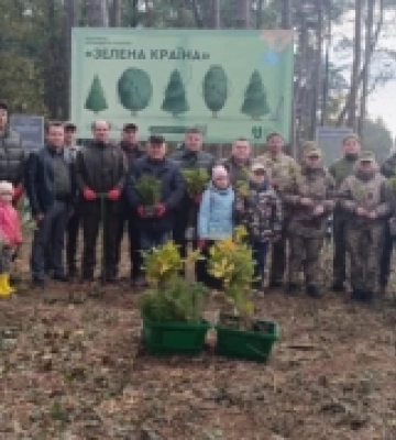 Стрийщина долучилася до всеукраїнської акції «Мільйон дерев пам'яті та життя»