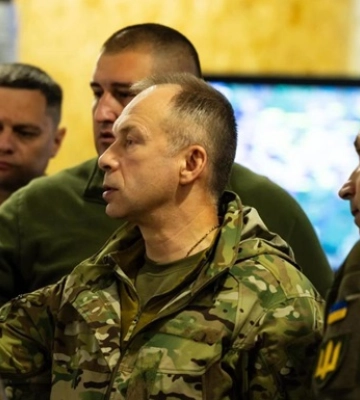 Сырский посетил бригады ВСУ в Запорожской области