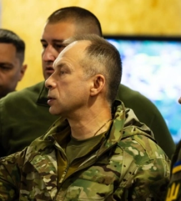 Сирський відвідав підрозділи ЗСУ на Запорізькому напрямку