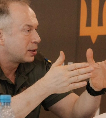 Сирський поїхав у частини і підрозділи, які воюють у Запорізькій області