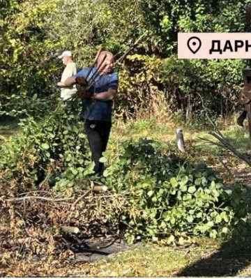 В четырех районах Киева убрали стихийные свалки, фото