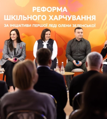 На Одещині Зеленська ознайомилась із різними моделями дитячого харчування