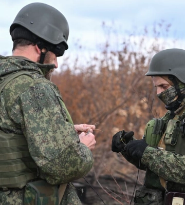 Карта боевых действий в Украине 22 октября