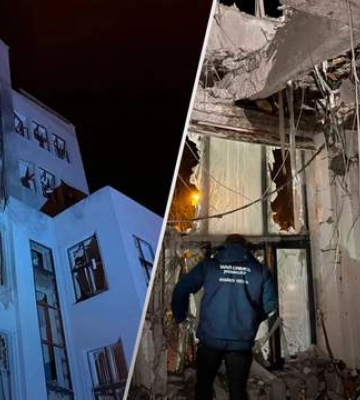 Пострадали девять человек: стало известно, чем враг ударил по зданию Госпрома в Харькове