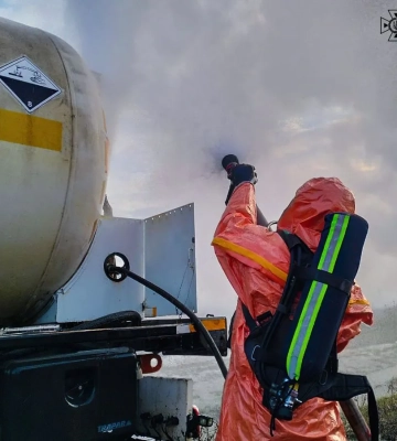 Витік аміаку з автоцистерни на Вінниччині: що відомо про інцидент