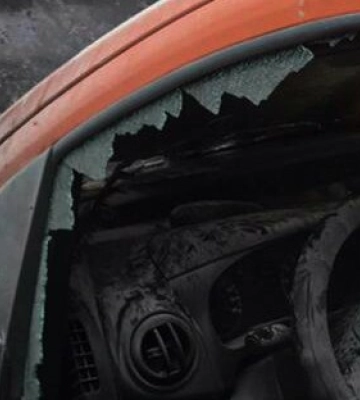 У Львові горів «Fiat Fiorino»
