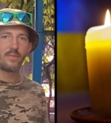 З військовим Русланом Денищичем, який загинув у Курській області, попрощались в Рівному