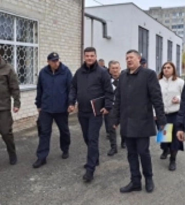У Ковелі рятувальники вчилися працювати під час знеструмлення після ракетної атаки