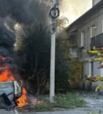 На Миколаївщині ворог завдав артилерійського удару по Очакову: виникла пожежа