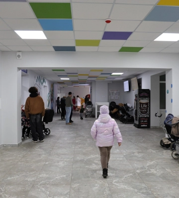 У дитячій поліклініці на Чорновола у Луцьку капітально відремонтували перший поверх
