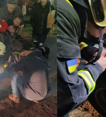 Нога у колесі, палець у кольці: як рятувальники допомагали прикарпатським дітлахам