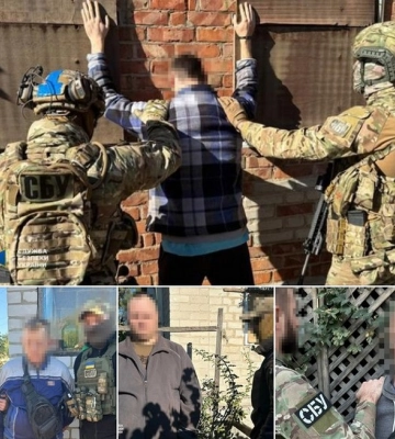 СБУ затримала 4-х російських агентів, які наводили російські «КАБи» на оборонців Донеччини
