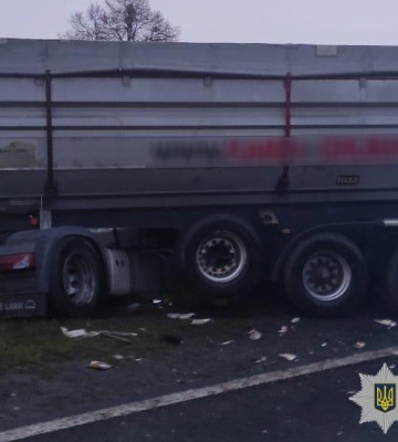 На Львівщині загинув водій вантажівки