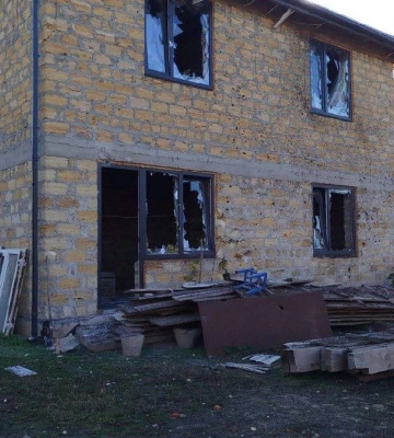 Влада показала наслідки обстрілу Білозерської громади на Херсонщині. ФОТО