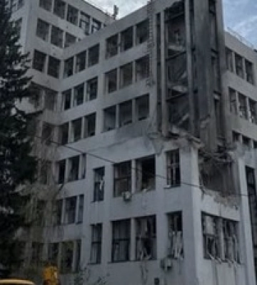 В Харькове обнародовали план восстановления поврежденного здания Госпрома