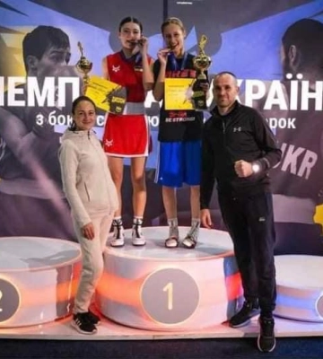 Юна представниця Львівщини здобула «золото» на Чемпіонаті України з боксу